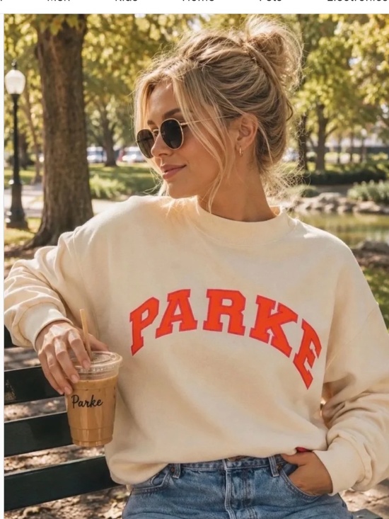Parke Tops - PARKE x Dunkin Varsity Mockneck Latte  + Tumbler | NEW